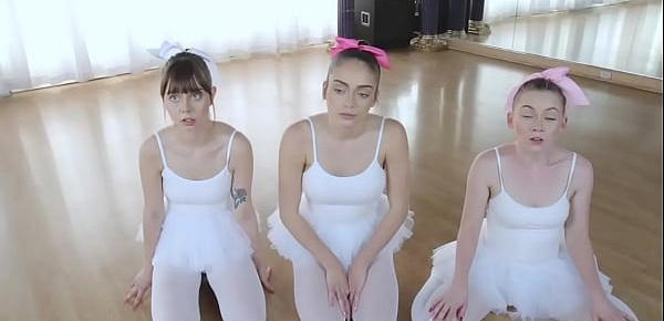  Pervy Teacher Tricks Ballerinas Into Hardcore Sex - Athena Rayne, Ashly Anderson, Shae Celestine